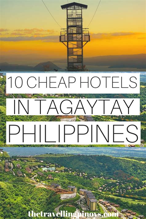 10 CHEAP HOTELS IN TAGAYTAY: Affordable .